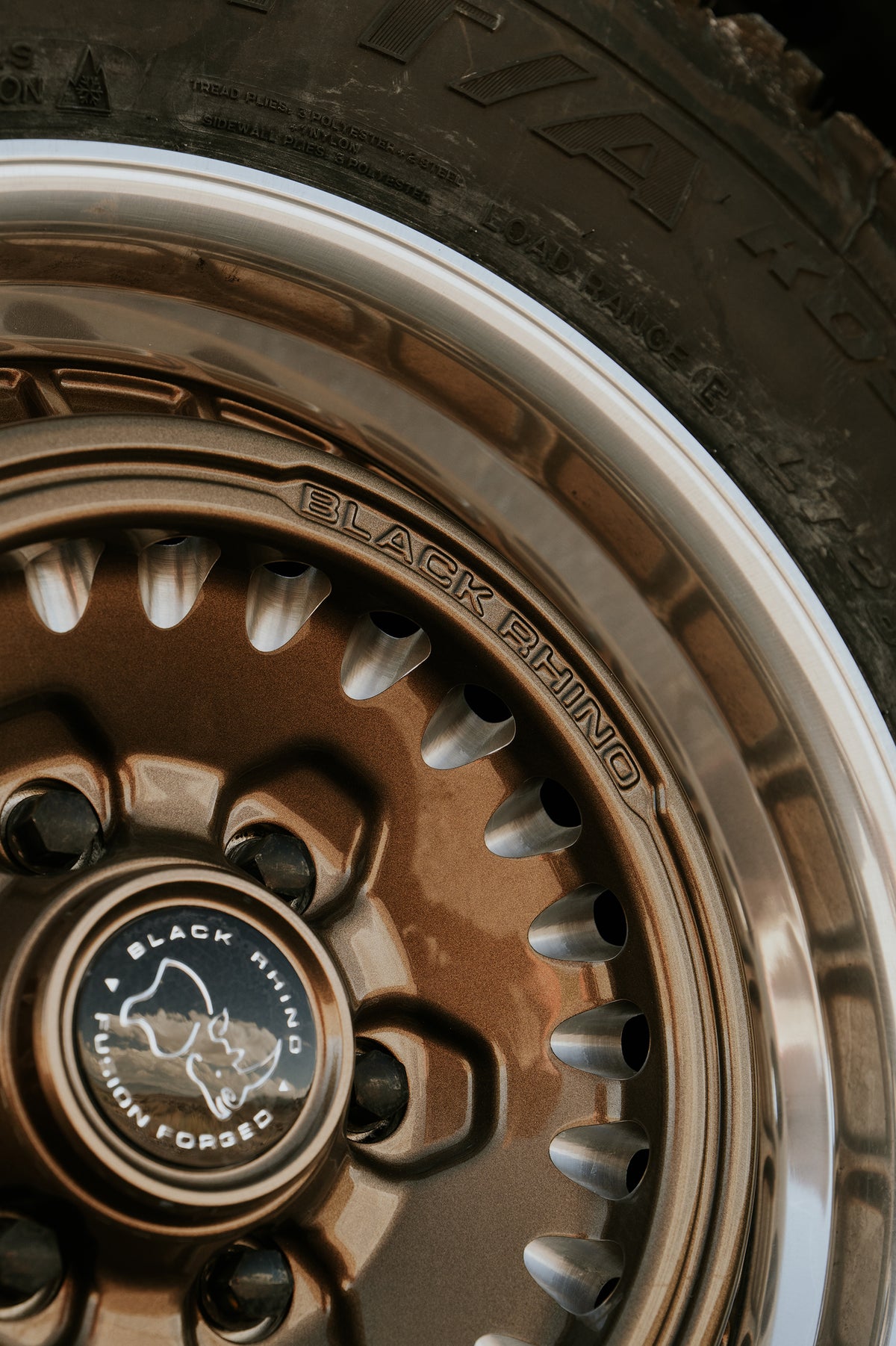 BLACK RHINO ブラックライノ ホイール BR601 BASTION | GLOSS BRONZE MILLED W/ POLISHE