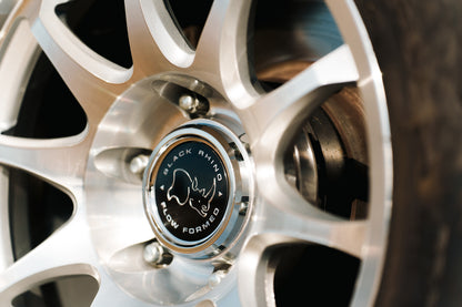 BLACK RHINO ブラックライノ ホイール BR038 RONIN | GLOSS SILVER W/ MACHINED FACE