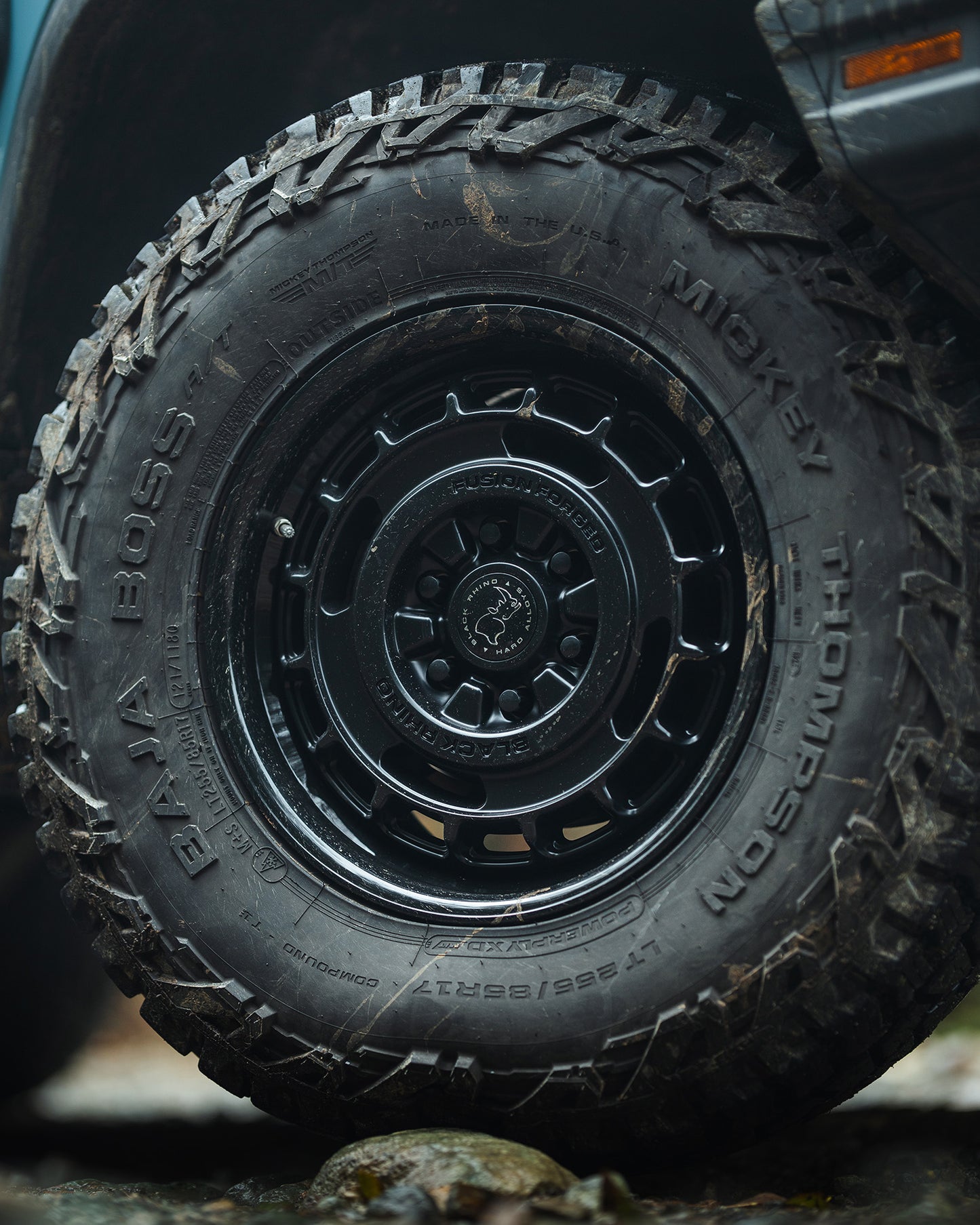 BLACK RHINO ブラックライノ ホイール BR600 VAGABOND | MATTE BLACK W/ GLOSS BLACK LIP