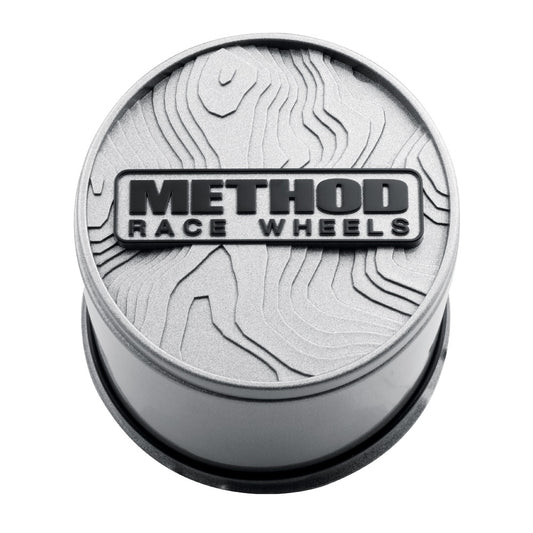 Method Race Wheels メソッド ホイール Center Cap センターキャップ TOPO プッシュスルー Silver