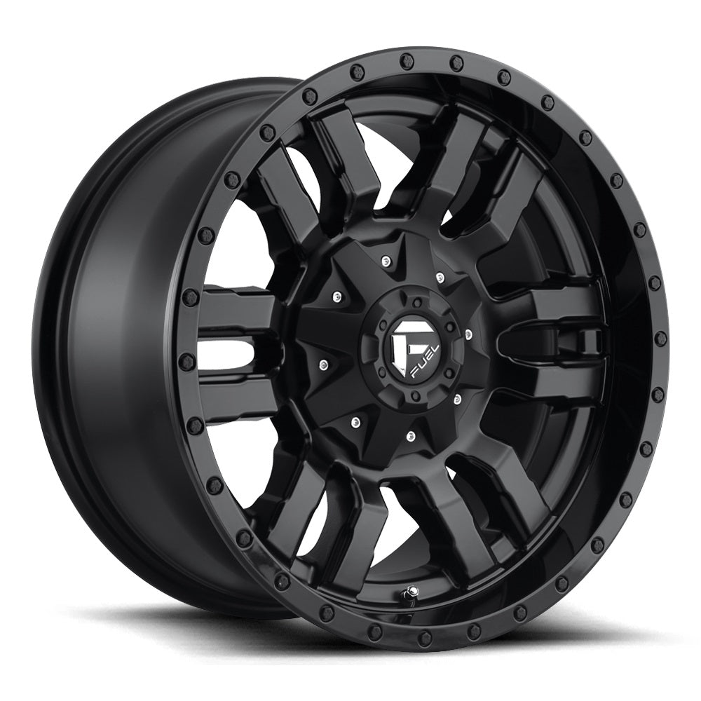 Fuel Off Road フューエルオフロード ホイール D596 SLEDGE | MATTE BLACK GLOSS BLACK LIP