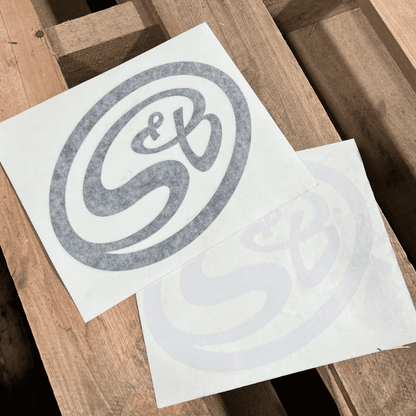 S&B Filters S&Bロゴ プレミアム 3M デカール