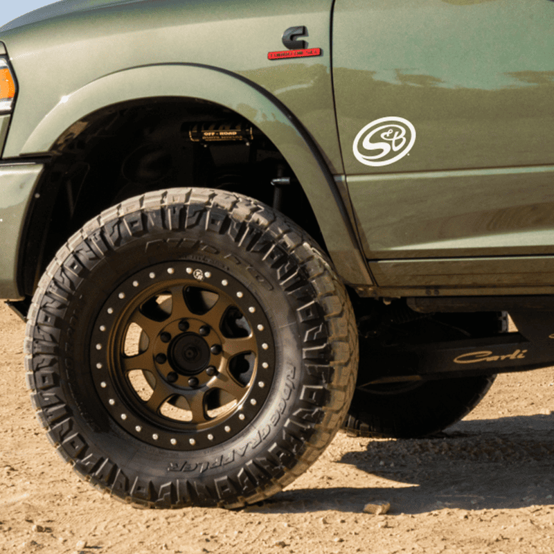 S&B Filters S&Bロゴ プレミアム 3M デカール