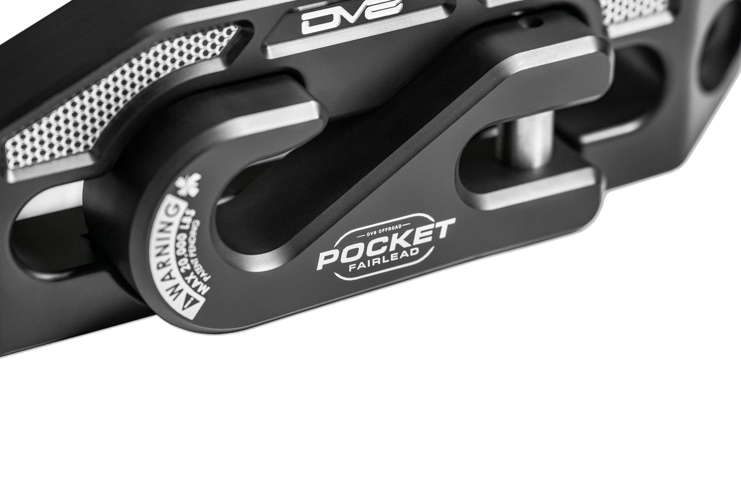 DV8 Offroad ポケットフェアリード 合成ロープ（シンセティックロープ）対応ウインチ用