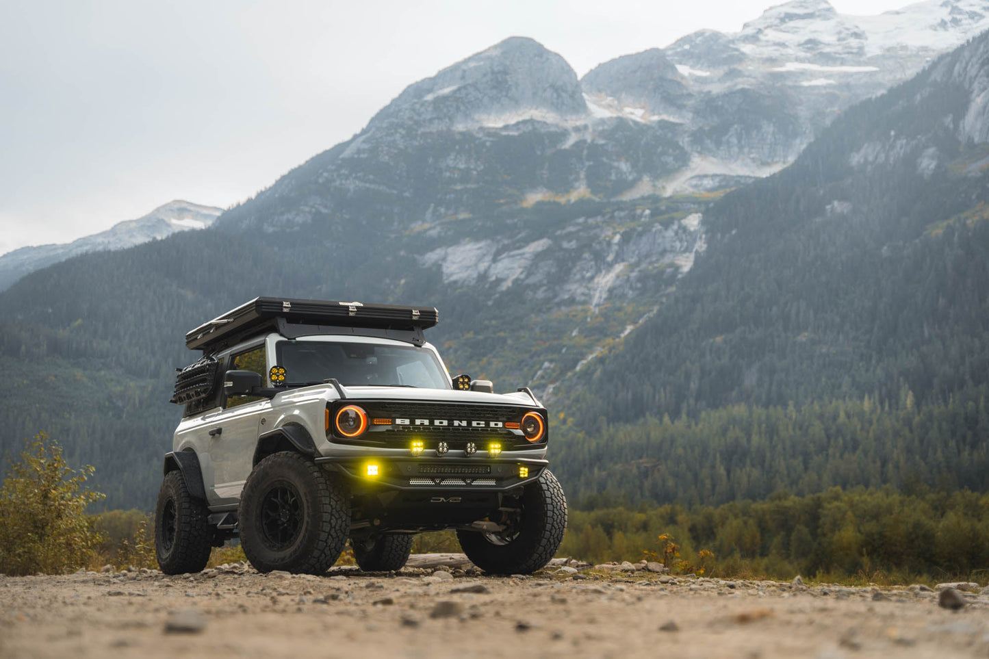 DV8 Offroad 3インチ Eliteシリーズ LED ポッドライト アンバー