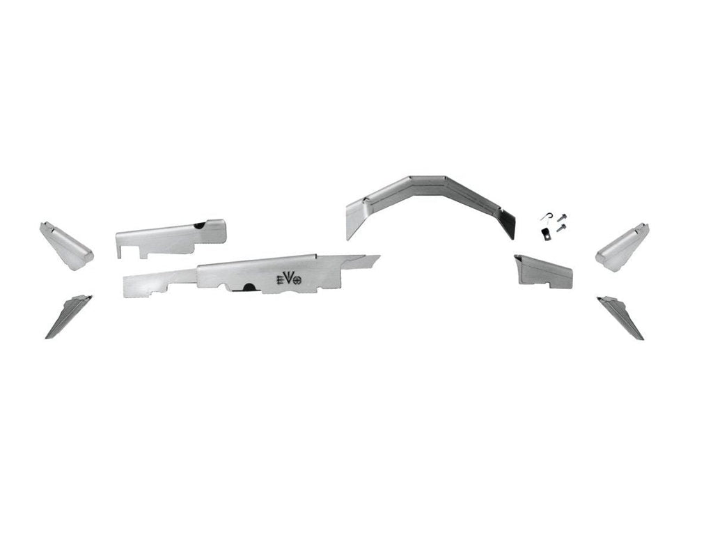 EVO Manufacturing  Dana44(M210)用フロントトラス・Cガセット アクスル補強セット(JL/JT)