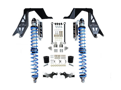 EVO Manufacturing  14インチトラベルx2.5インチ径 ボルトオンフロントコイルオーバー(JL/JT)