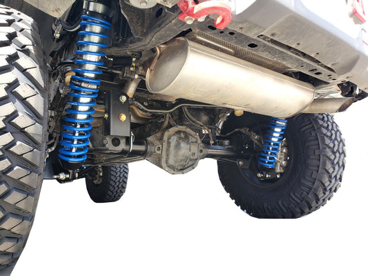 EVO Manufacturing  14インチトラベルx2.5インチ径 ボルトオンリアコイルオーバー(JL)