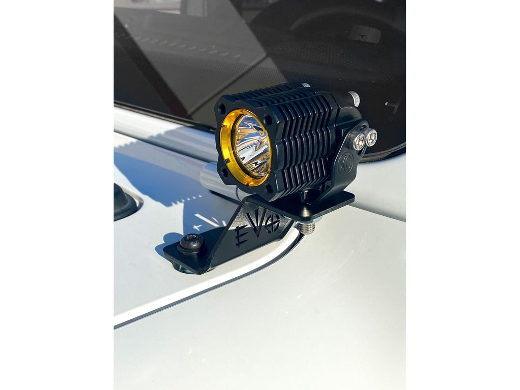 EVO Manufacturing  Aピラー ライトマウントブラケット(JL/JT)