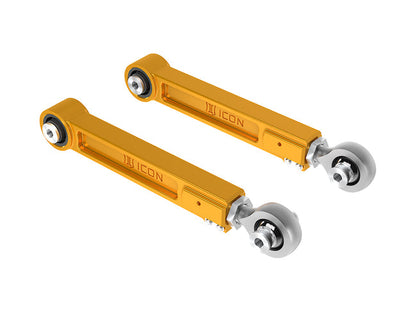 ICON VEHICLE DINAMICS ビレット リアアッパーリンクキット ゴールドアルマイト (ランクル250/3rdタンドラ/Sequoia/Tacoma/GX550/4Runner用)