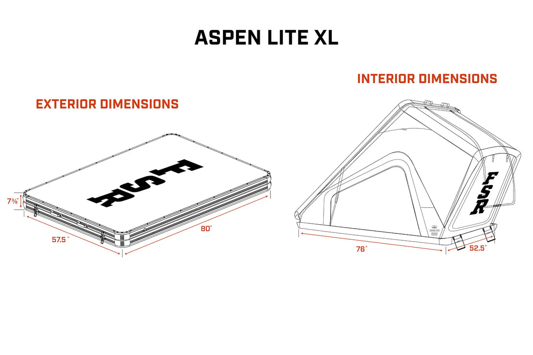 FSR Aspen Lite XL ルーフトップテント