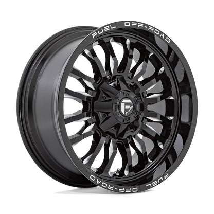 Fuel Off Road フューエルオフロード ホイール D795 ARC | GLOSS BLACK MILLED