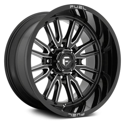 Fuel Off Road フューエルオフロード ホイール D761 CLASH | GLOSS BLACK MILLED