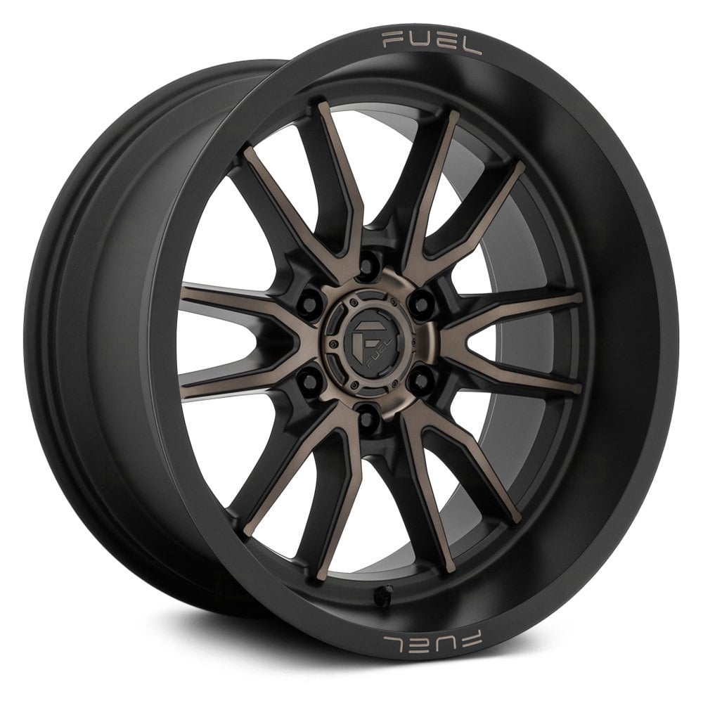 Fuel Off Road フューエルオフロード ホイール D762 CLASH | MATTE BLACK DOUBLE DARK TINT