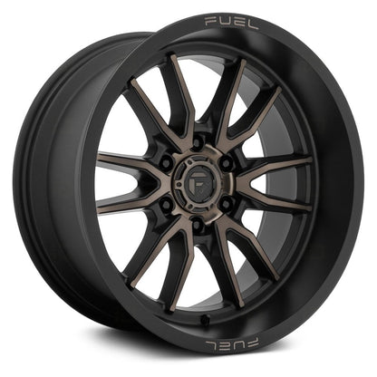 Fuel Off Road フューエルオフロード ホイール D762 CLASH | MATTE BLACK DOUBLE DARK TINT