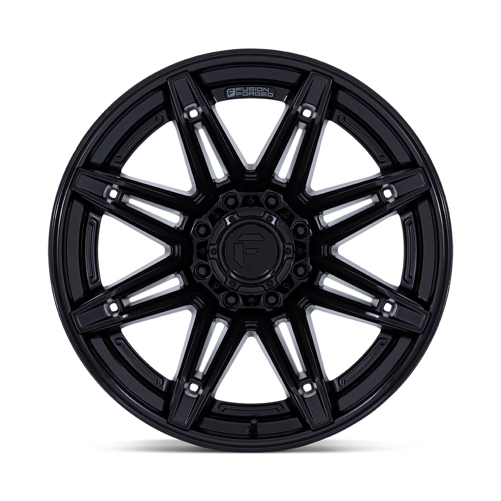 Fuel Off Road フューエルオフロード ホイール FC401 BRAWL | MATTE BLACK W/ GLOSS BLACK LIP