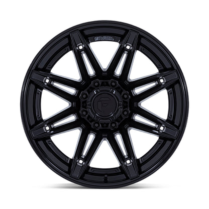 Fuel Off Road フューエルオフロード ホイール FC401 BRAWL | MATTE BLACK W/ GLOSS BLACK LIP