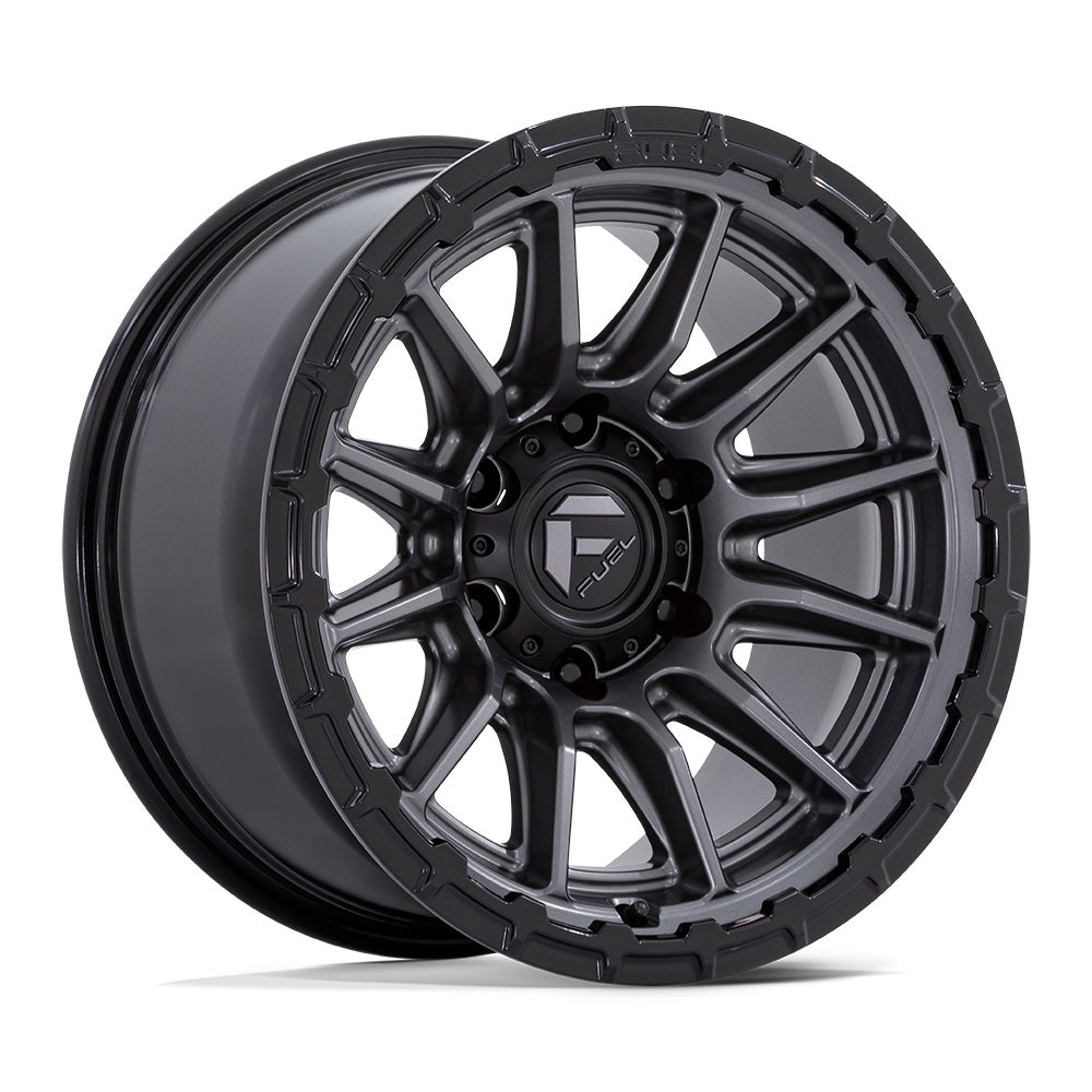 Fuel Off Road フューエルオフロード ホイール FC866 PISTON | MATTE GUNMETAL W/ GLOSS BLACK LIP