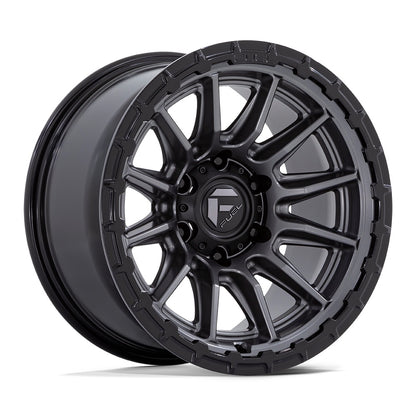 Fuel Off Road フューエルオフロード ホイール FC866 PISTON | MATTE GUNMETAL W/ GLOSS BLACK LIP