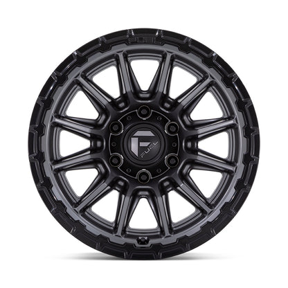 Fuel Off Road フューエルオフロード ホイール FC866 PISTON | MATTE GUNMETAL W/ GLOSS BLACK LIP