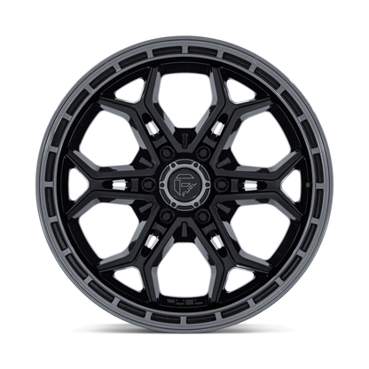 Fuel Off Road フューエルオフロード ホイール FC896 HEATHEN | GLOSS BLACK GLOSS GUNMETAL LIP