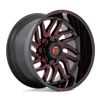 Fuel Off Road フューエルオフロード ホイール D808 HURRICANE | GLOSS BLACK MILLED RED TINT