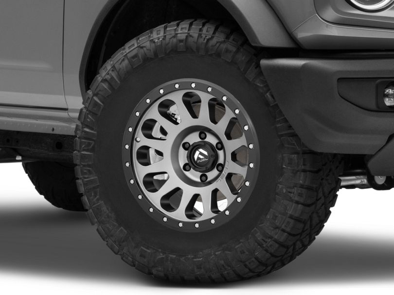 Fuel Off Road フューエルオフロード ホイール D601 VECTOR | MATTE GUN METAL BLACK BEAD RING