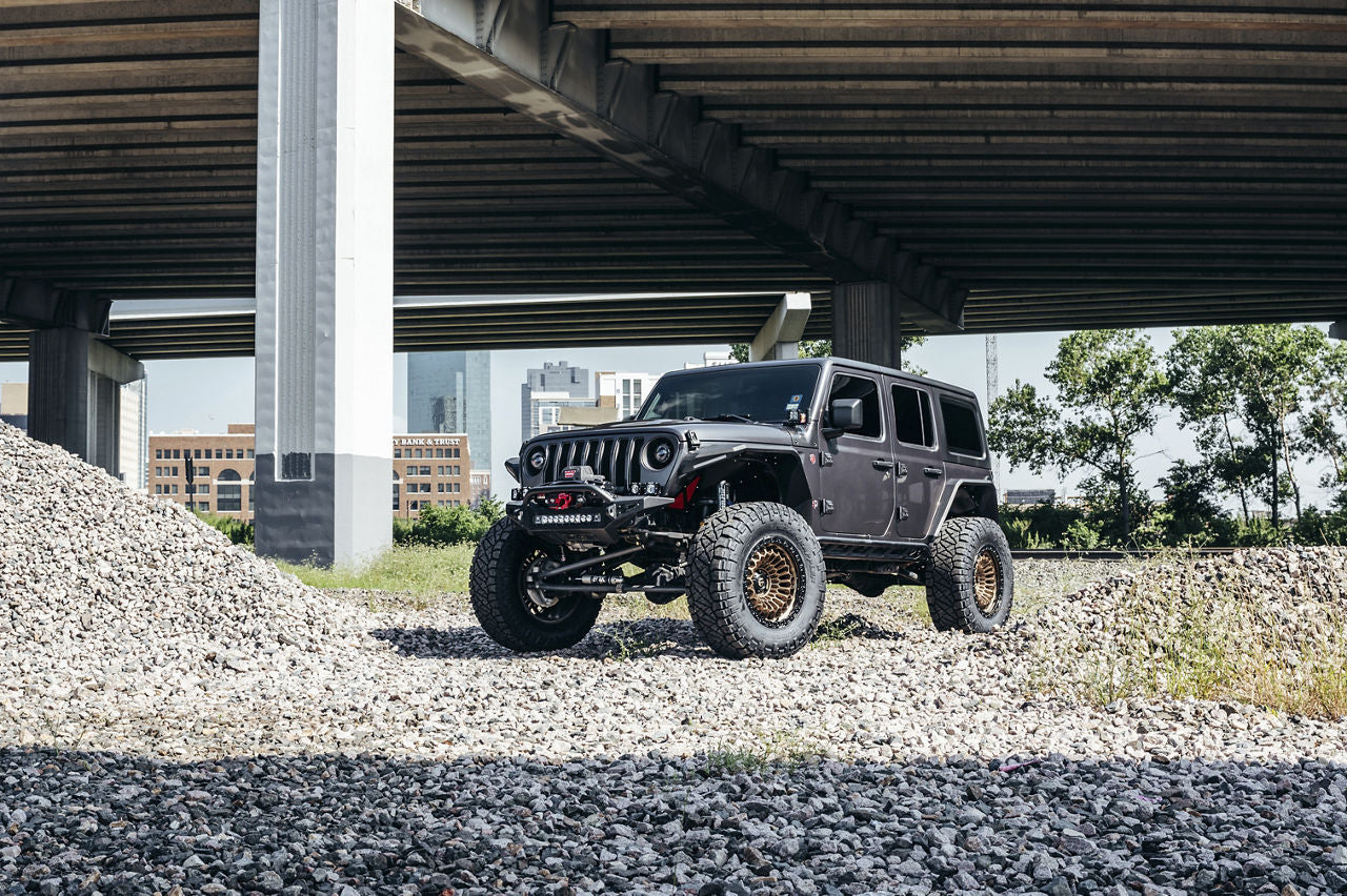 Fuel Off Road フューエルオフロード ホイール FC870 SINISTER | MATTE BRONZE W/ MATTE BLACK LIP