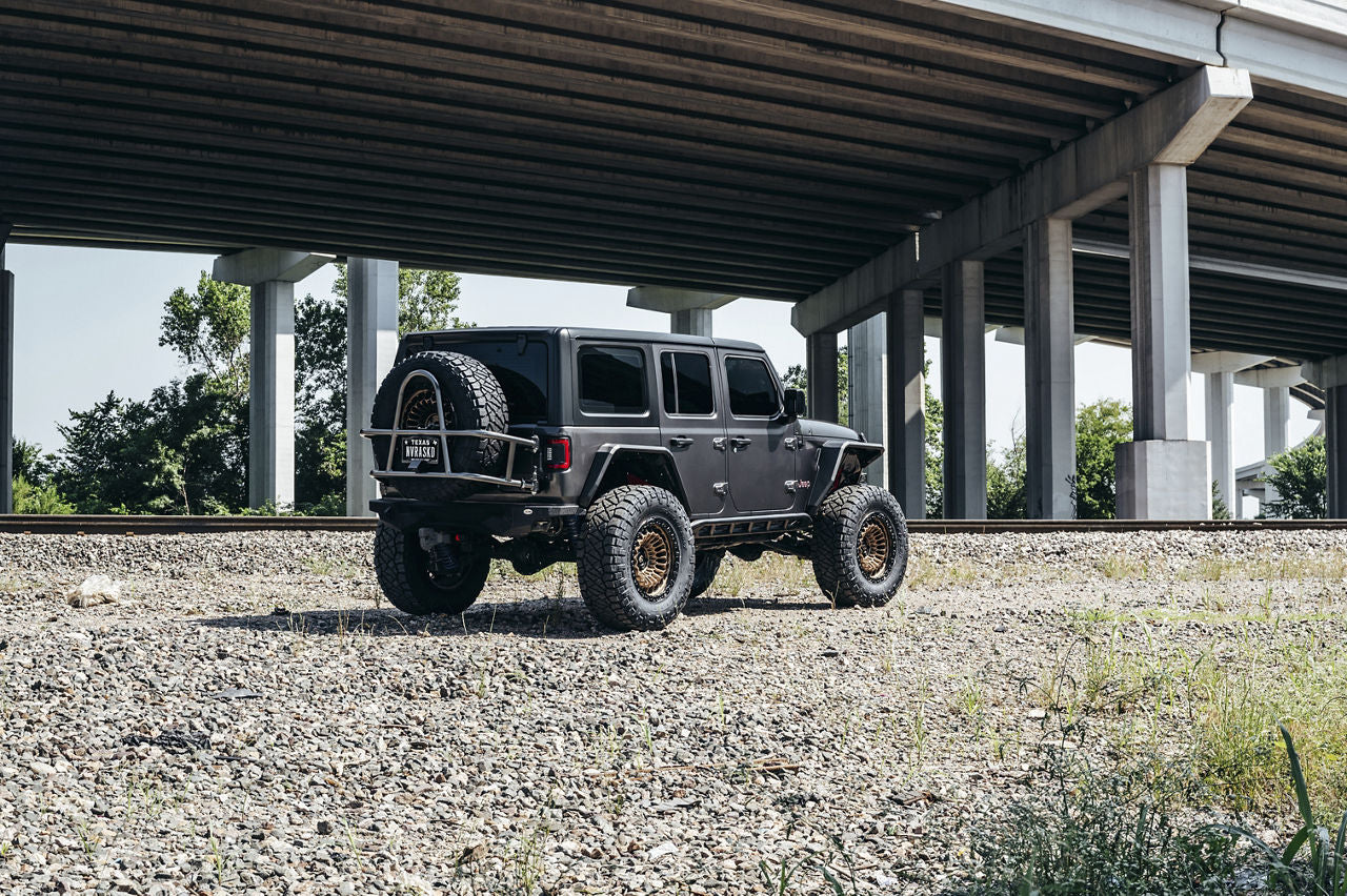 Fuel Off Road フューエルオフロード ホイール FC870 SINISTER | MATTE BRONZE W/ MATTE BLACK LIP