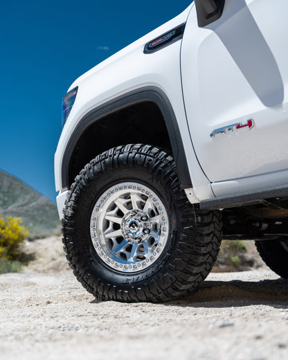 Fuel Off Road フューエルオフロード ホイール D883 COVERT | SILVER W/ MACHINED FACE