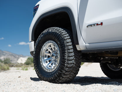 Fuel Off Road フューエルオフロード ホイール D883 COVERT | SILVER W/ MACHINED FACE