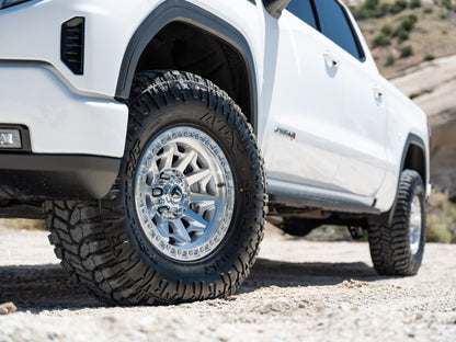 Fuel Off Road フューエルオフロード ホイール D883 COVERT | SILVER W/ MACHINED FACE