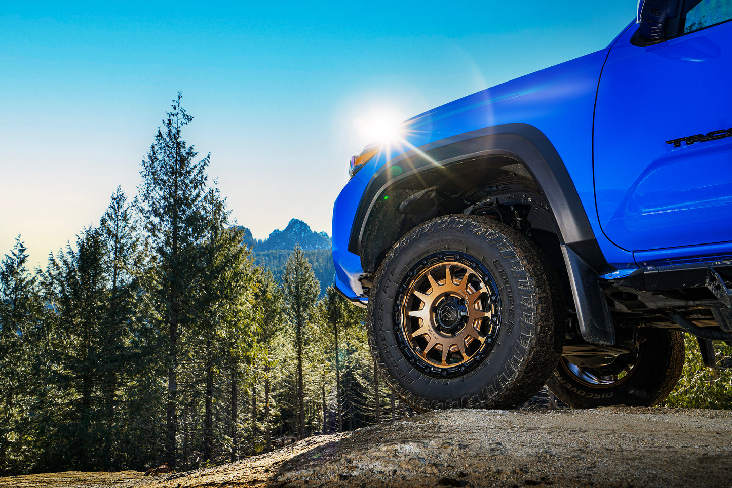 Fuel Off Road フューエルオフロード ホイール FC884 FORTRESS | MATTE BRONZE W GLOSS BLACK LIP