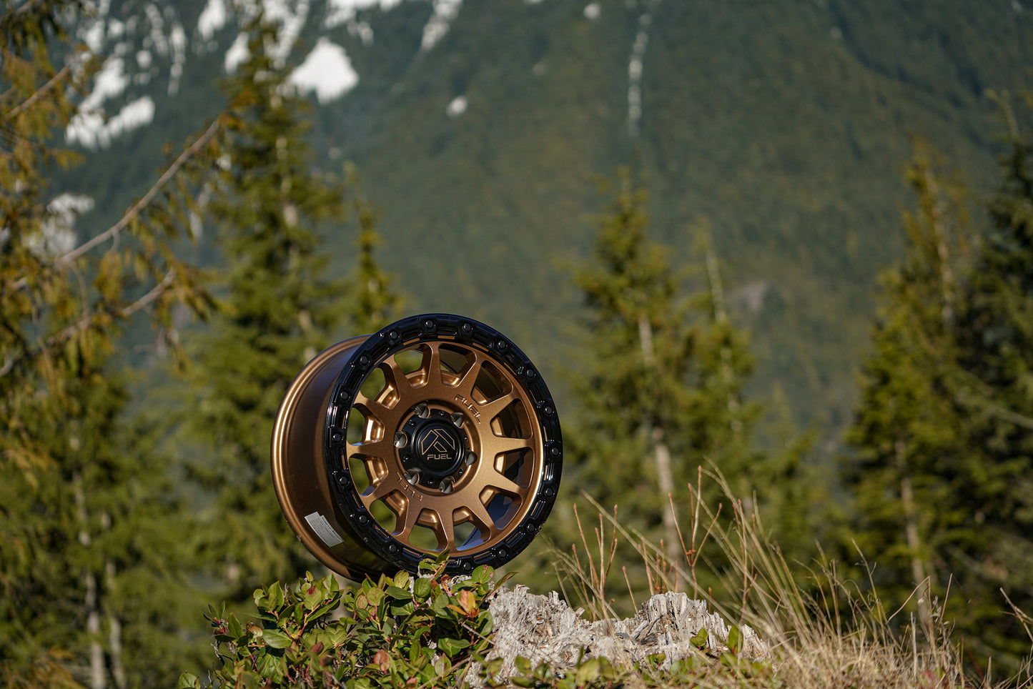 Fuel Off Road フューエルオフロード ホイール FC884 FORTRESS | MATTE BRONZE W GLOSS BLACK LIP