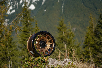 Fuel Off Road フューエルオフロード ホイール FC884 FORTRESS | MATTE BRONZE W GLOSS BLACK LIP