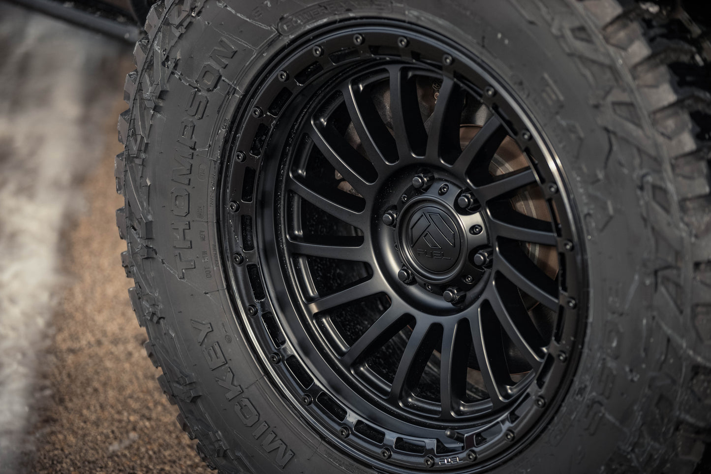 Fuel Off Road フューエルオフロード ホイール FC897 HAVOC | MATTE BLACK W/ GLOSS BLACK LIP