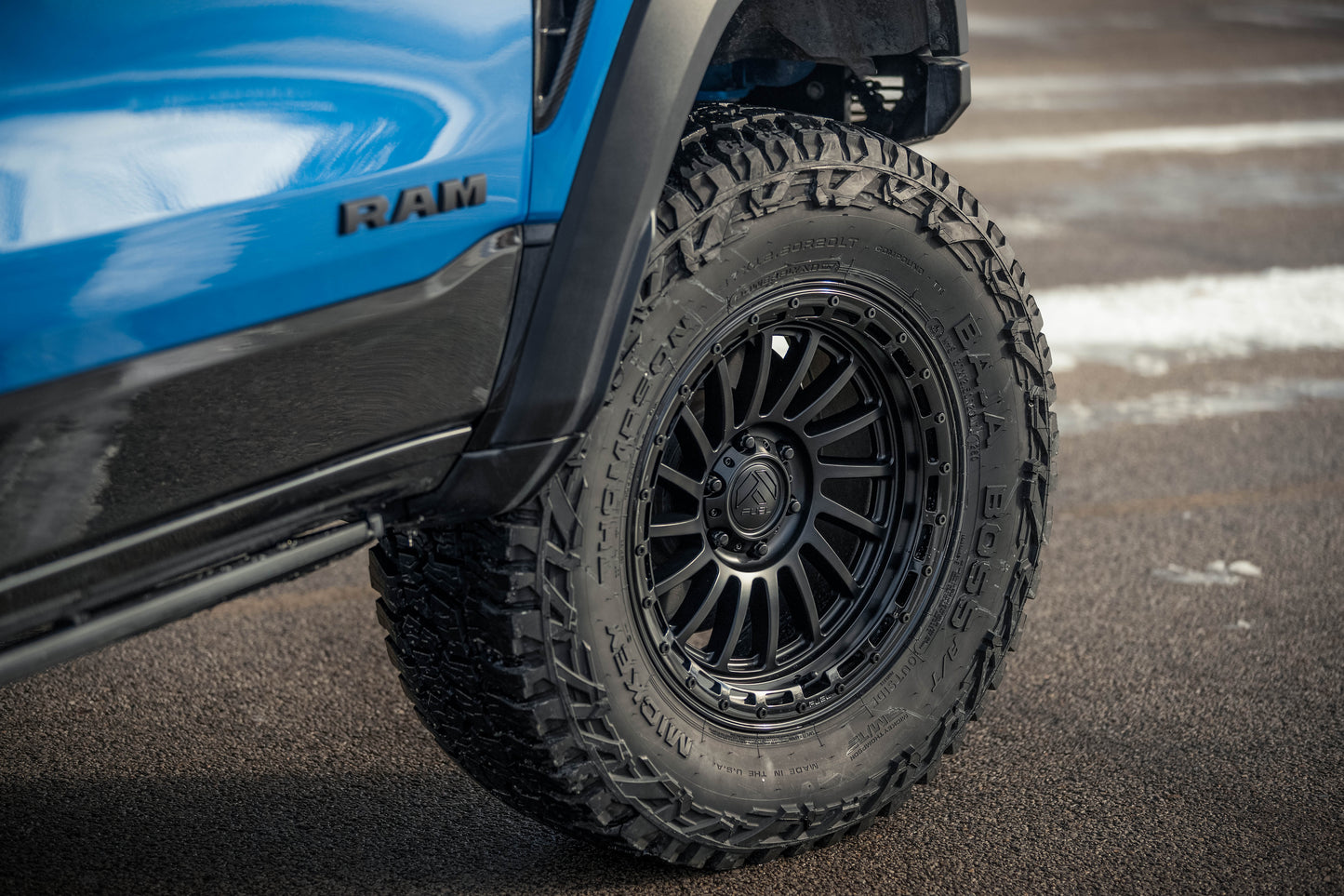 Fuel Off Road フューエルオフロード ホイール FC897 HAVOC | MATTE BLACK W/ GLOSS BLACK LIP