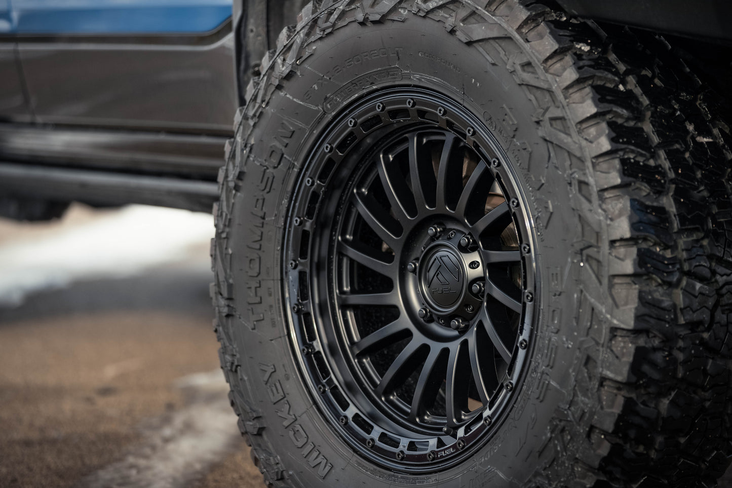 Fuel Off Road フューエルオフロード ホイール FC897 HAVOC | MATTE BLACK W/ GLOSS BLACK LIP