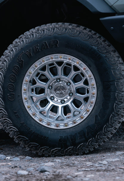 Fuel Off Road フューエルオフロード ホイール FC881 SURGE | GLOSS SILVER W/ MACHINED FACE