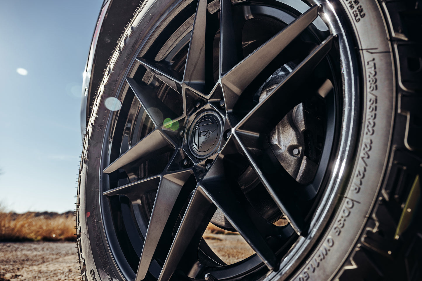 Fuel Off Road フューエルオフロード ホイール FC408 FLIGHT | MATTE BLACK W/ GLOSS BLACK LIP