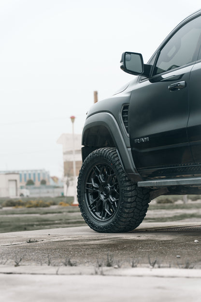 Fuel Off Road フューエルオフロード ホイール FC409 HIVE | MATTE BLACK W/ GLOSS BLACK LIP