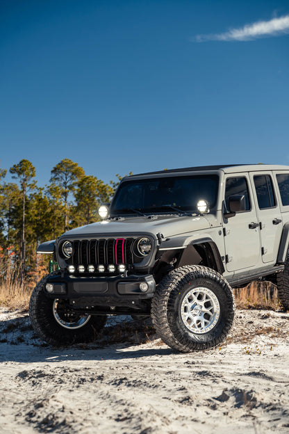 Fuel Off Road フューエルオフロード ホイール FC908 PUMA | GLOSS SILVER W/ MACHINED FACE