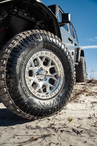 Fuel Off Road フューエルオフロード ホイール FC908 PUMA | GLOSS SILVER W/ MACHINED FACE