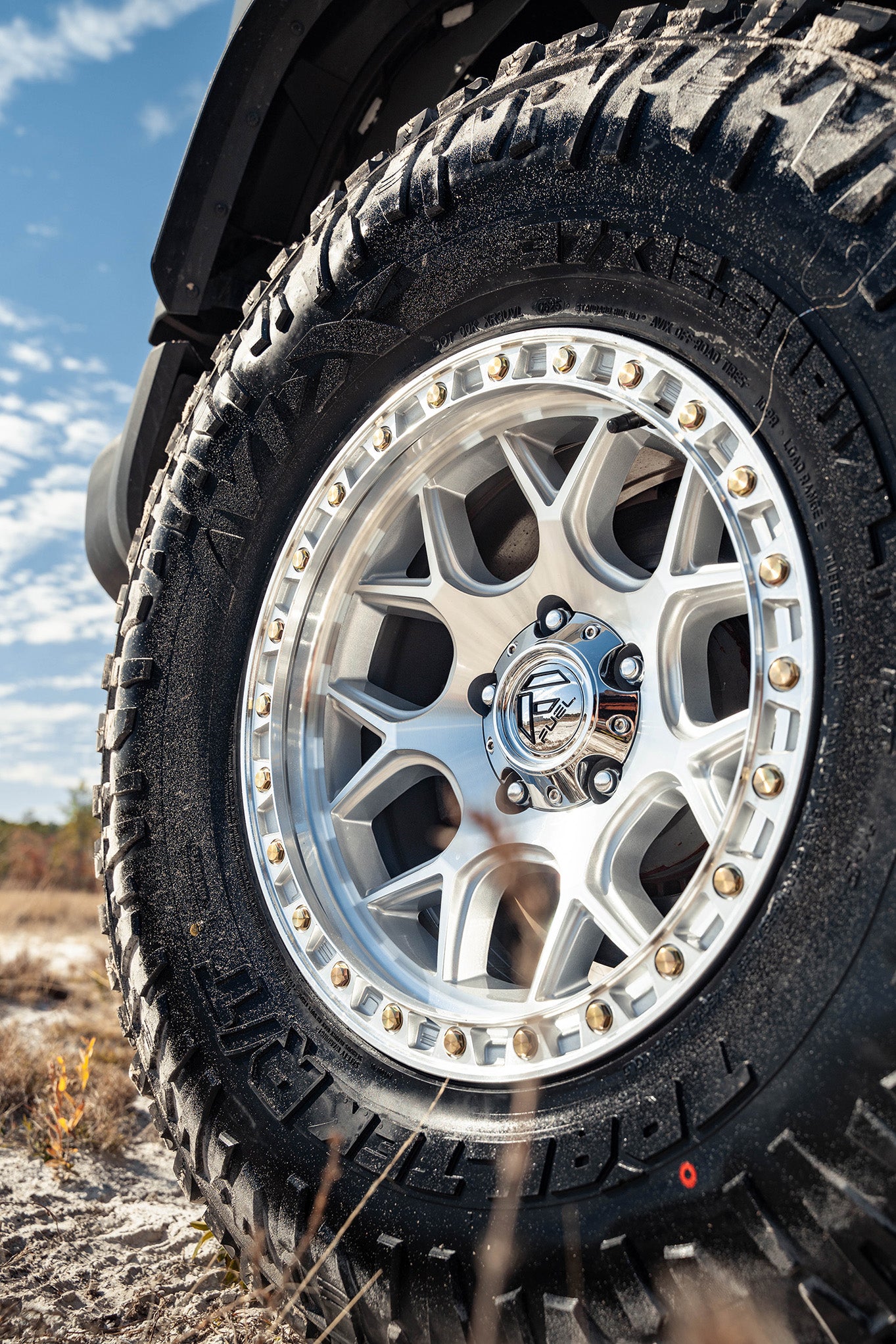 Fuel Off Road フューエルオフロード ホイール FC908 PUMA | GLOSS SILVER W/ MACHINED FACE