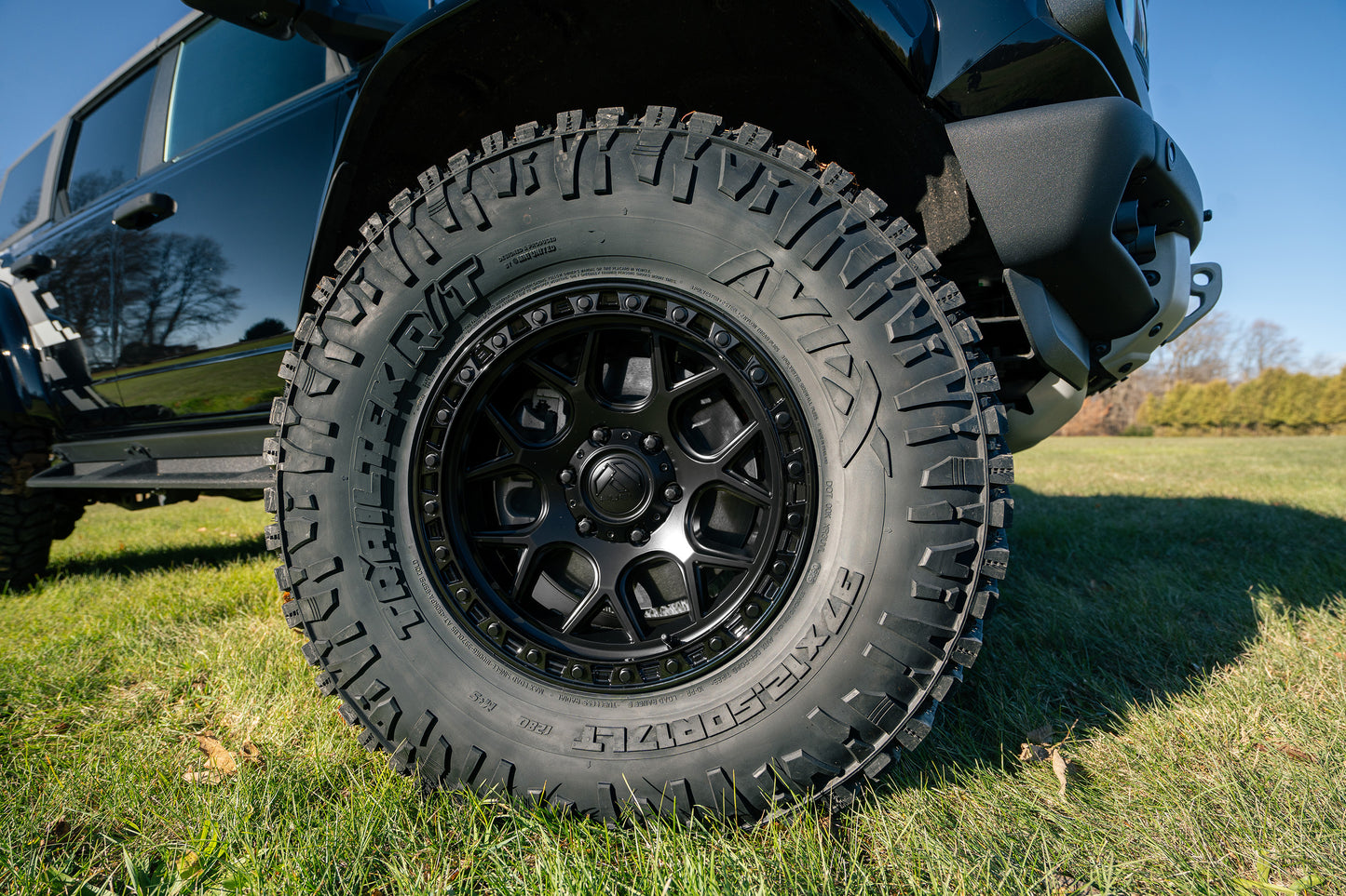 Fuel Off Road フューエルオフロード ホイール FC908 PUMA | MATTE BLACK W/ GLOSS BLACK LIP