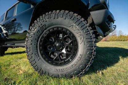 Fuel Off Road フューエルオフロード ホイール FC908 PUMA | MATTE BLACK W/ GLOSS BLACK LIP