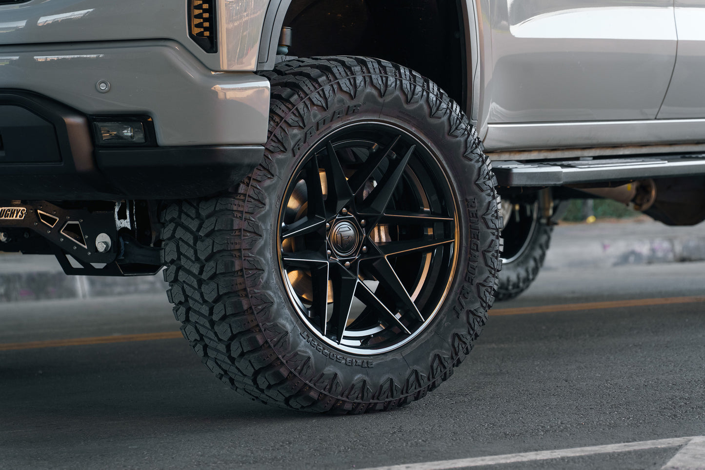 Fuel Off Road フューエルオフロード ホイール FC408 FLIGHT | MATTE BLACK W/ GLOSS BLACK LIP