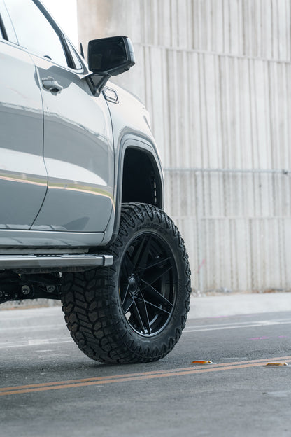 Fuel Off Road フューエルオフロード ホイール FC408 FLIGHT | MATTE BLACK W/ GLOSS BLACK LIP