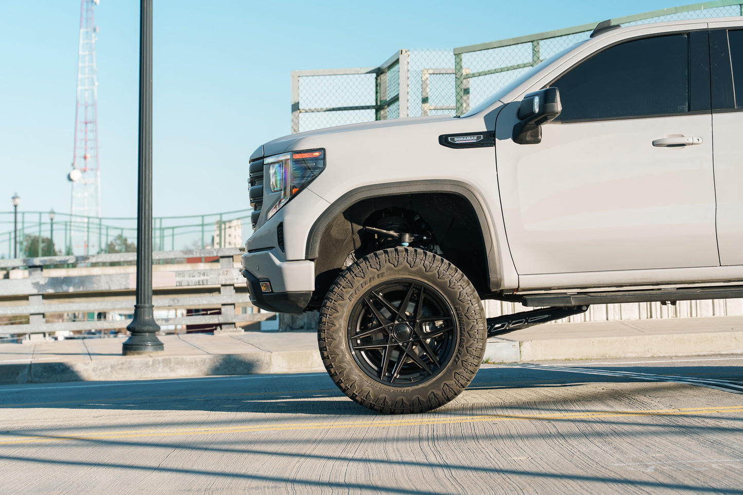 Fuel Off Road フューエルオフロード ホイール FC408 FLIGHT | MATTE BLACK W/ GLOSS BLACK LIP