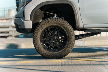 Fuel Off Road フューエルオフロード ホイール FC408 FLIGHT | MATTE BLACK W/ GLOSS BLACK LIP